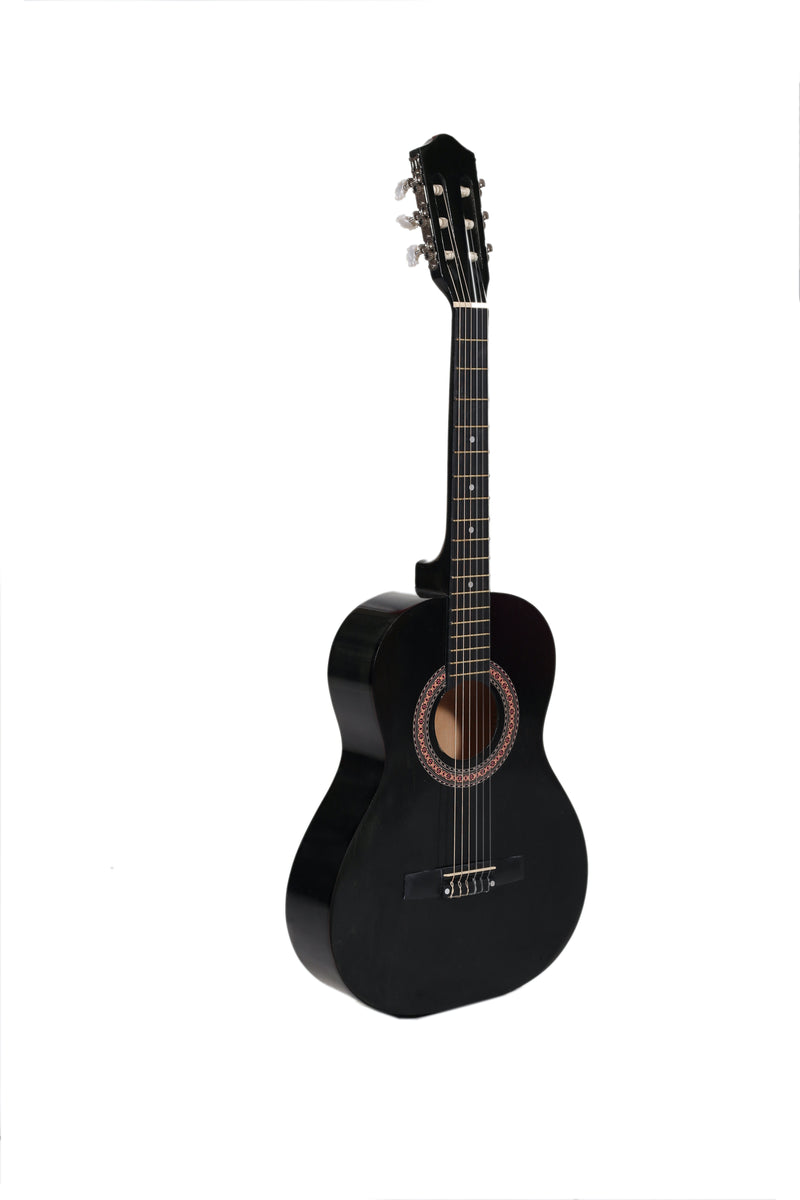 Black classical guitar store