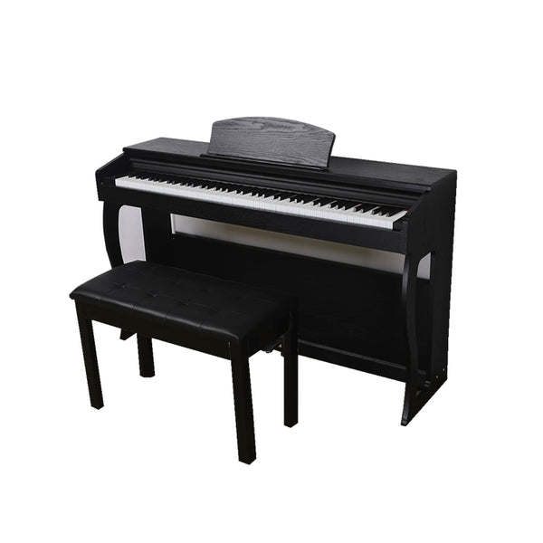 Hathor & IHY Digital Piano (Black), Piano Chair Included